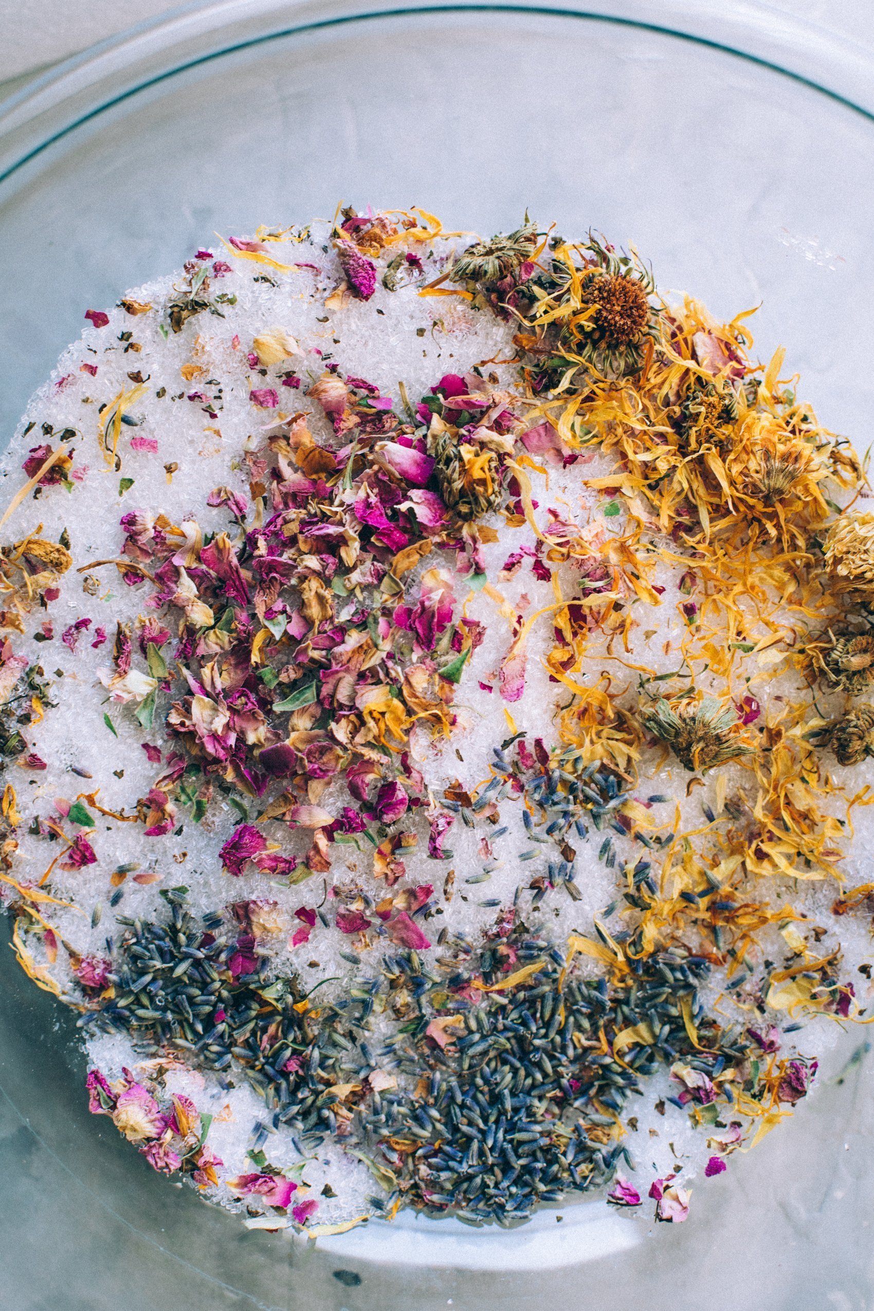 DIY Simple Herbal Bath Salts Recipe My Tiny Laguna Kitchen