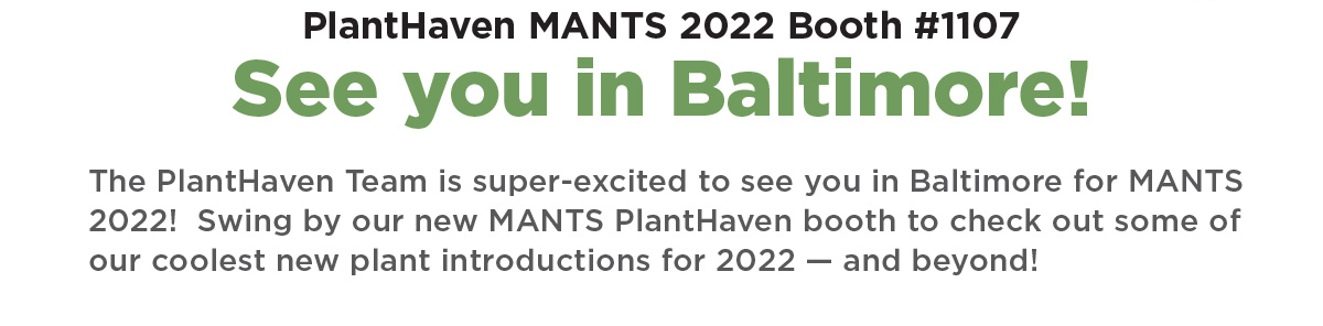 See You In Baltimore!