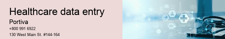 healthcare data entry
