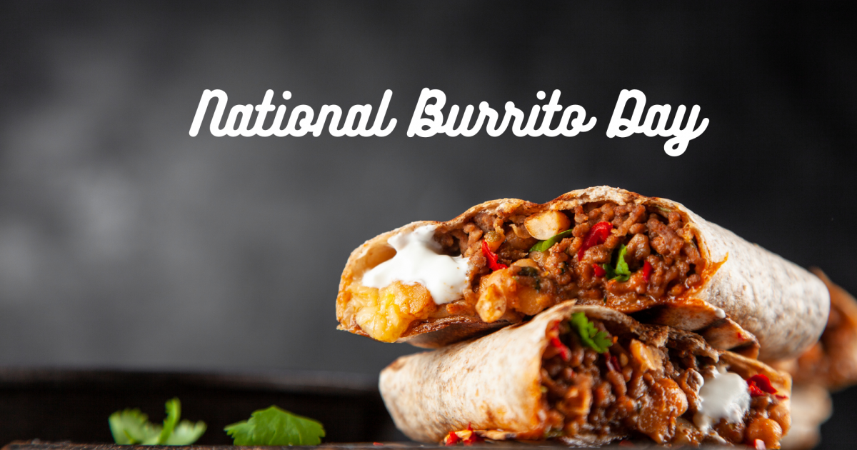 Five Stops for National Burrito Day Visit Mesa