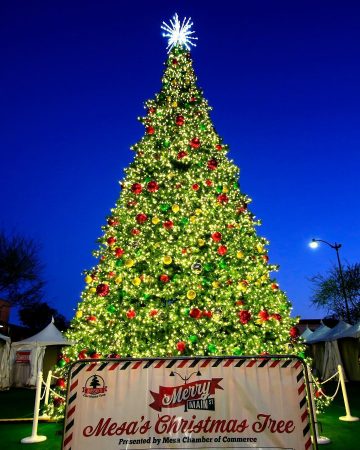 Merry Main Street Christmas Tree