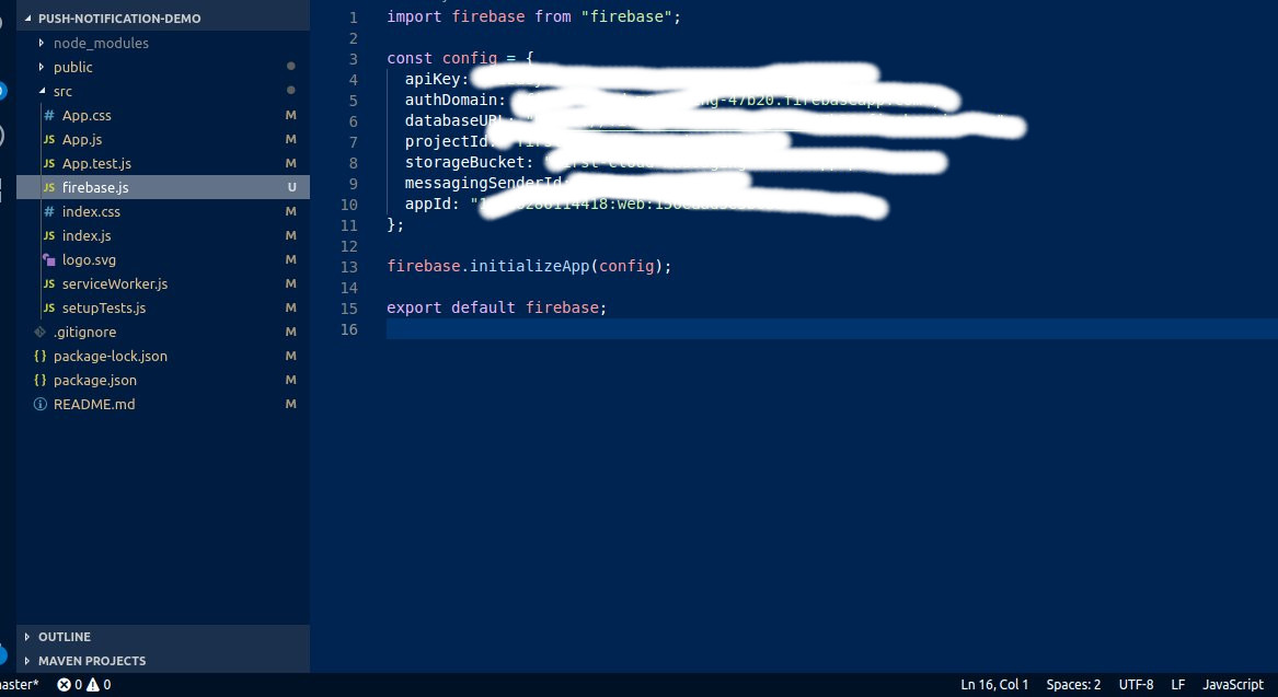 Web Push Notification In Reactjs With Firebase