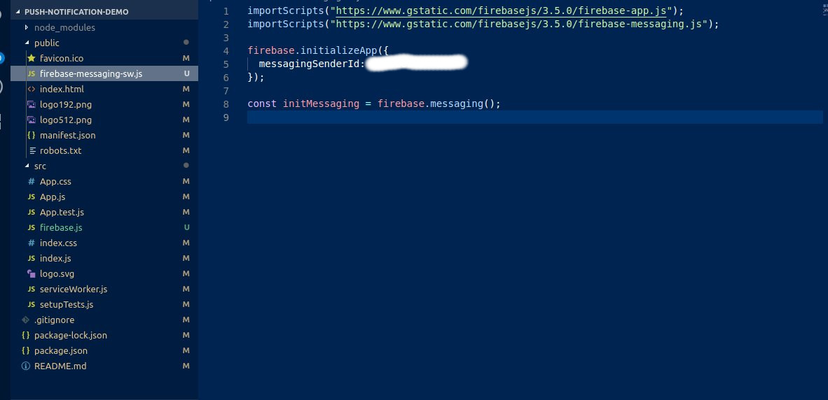 Web Push Notification In Reactjs With Firebase 