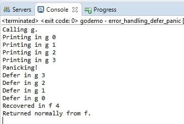 Golang Error Handling