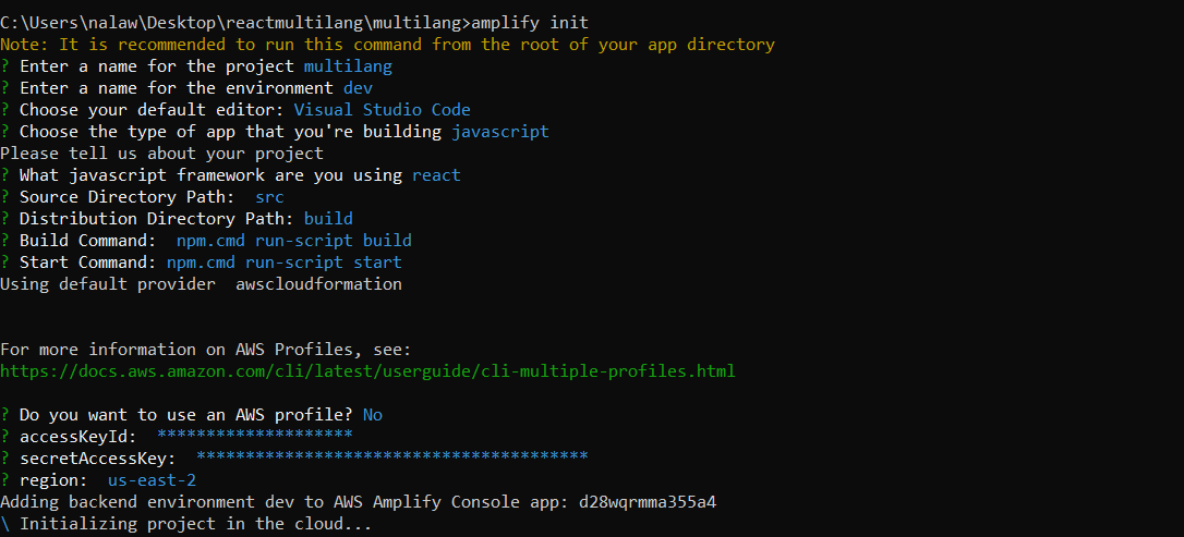 React project 