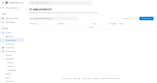 In-app-product