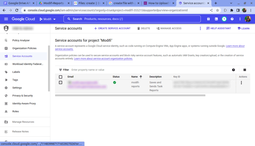 Google Drive API