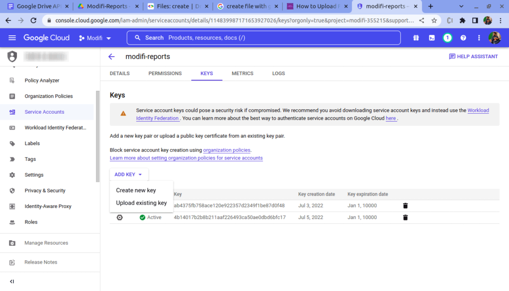 Google Drive API