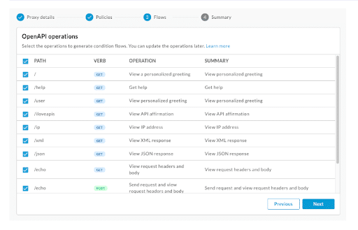 Creating API Proxy 