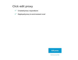 Creating API Proxy 