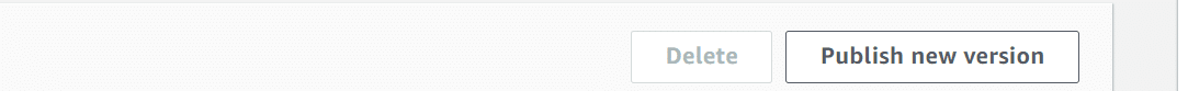 Publish the version to create an execution environment in SnapStart