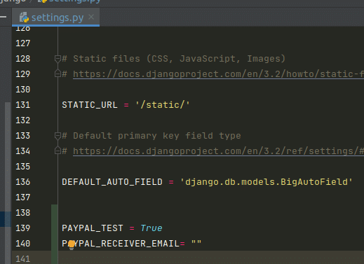 Installation in sandbox