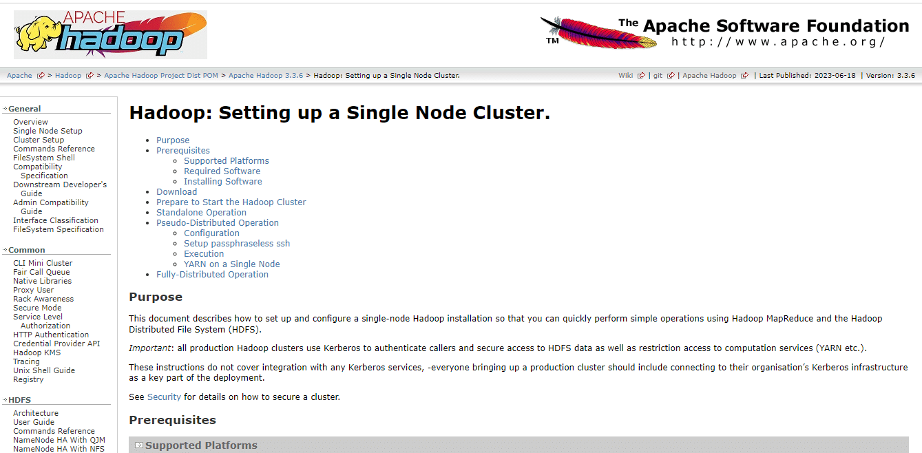 apche hadoop dashboard 