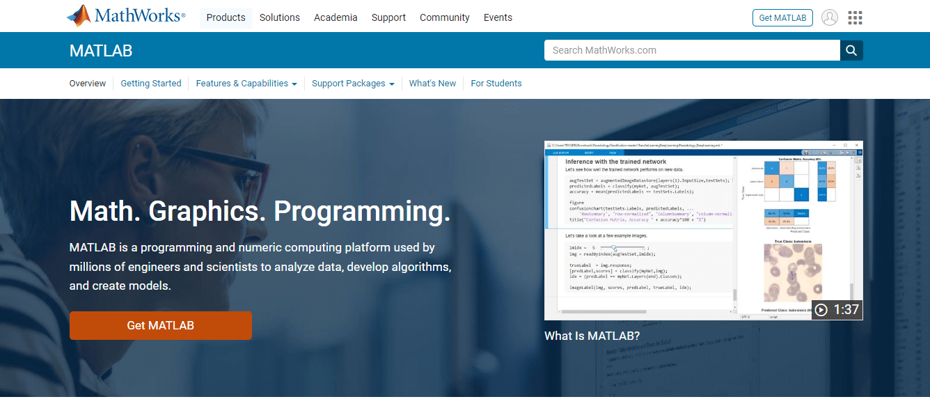 matlab dashboard