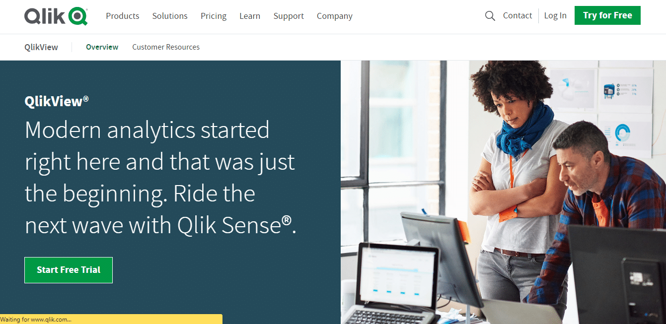 qlikview dashboard