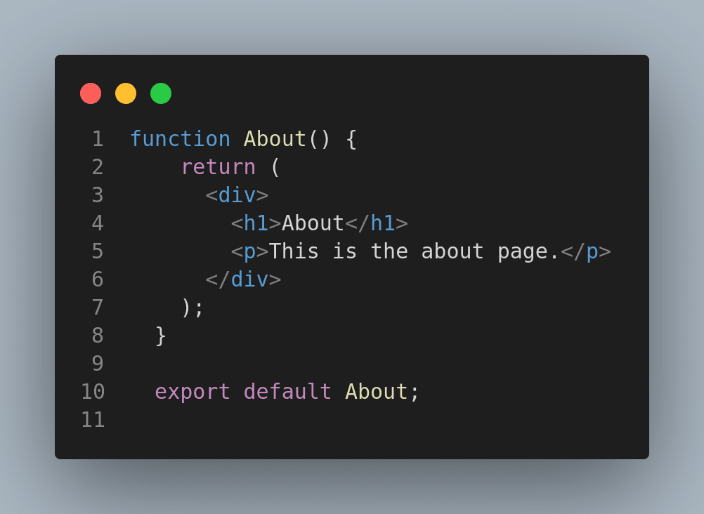 about.js code