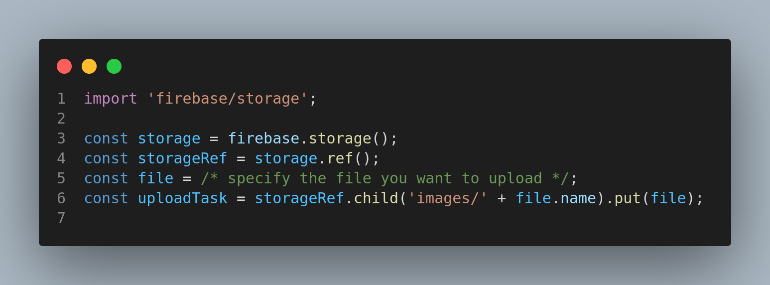 firebase storage