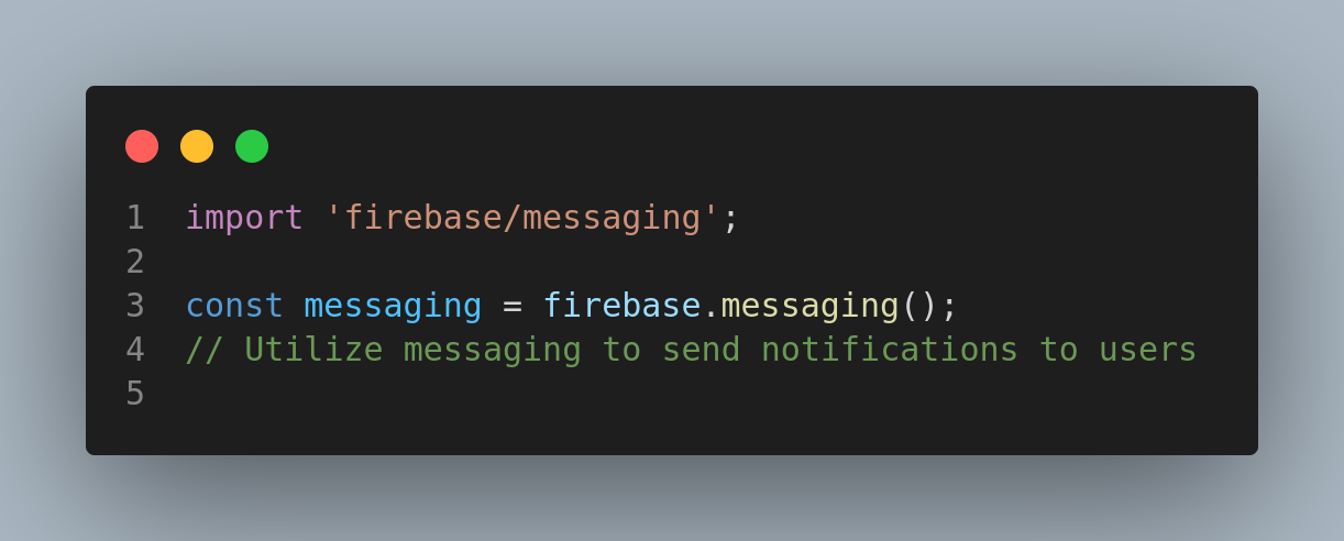 Firebase Cloud Messaging