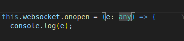 Web-socket-noopen