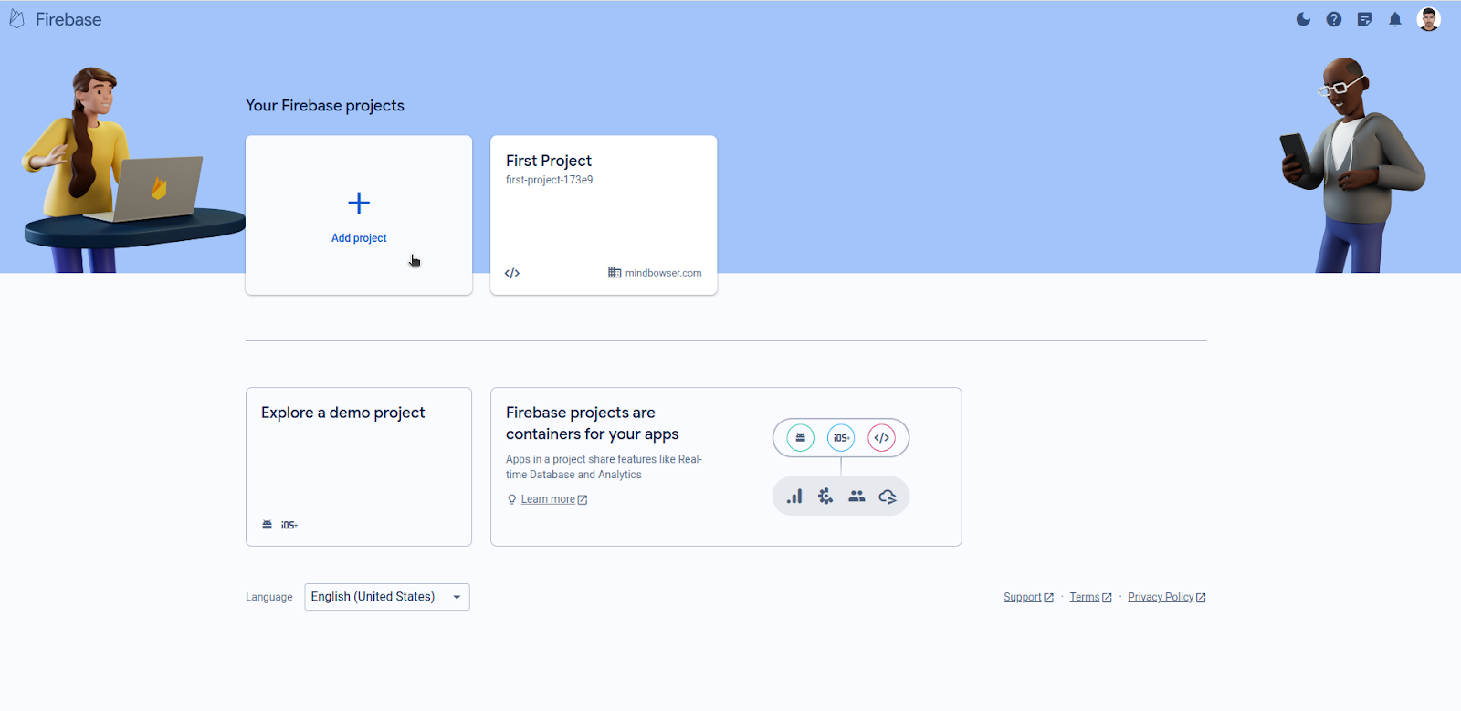 Firebase-Dashboard
