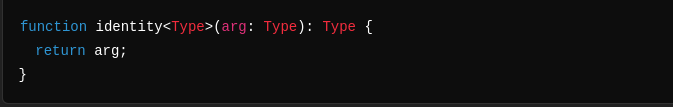 function identity return
