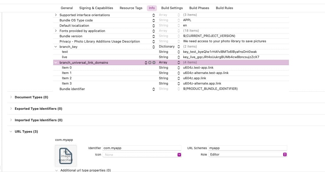 iOS-Xcode-Link