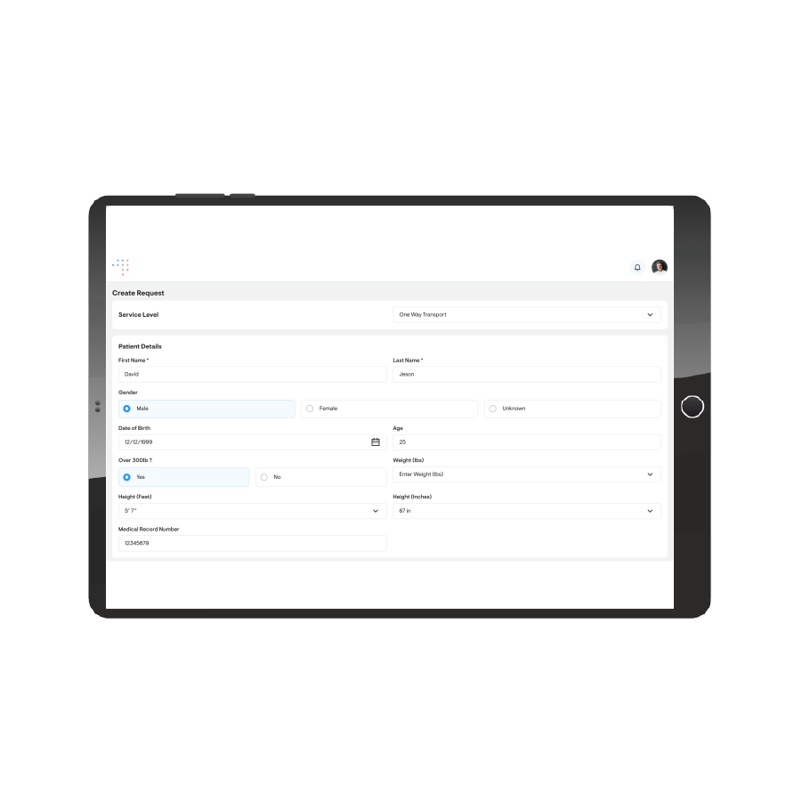 Streamlined Patient Logistics via EHR Integration