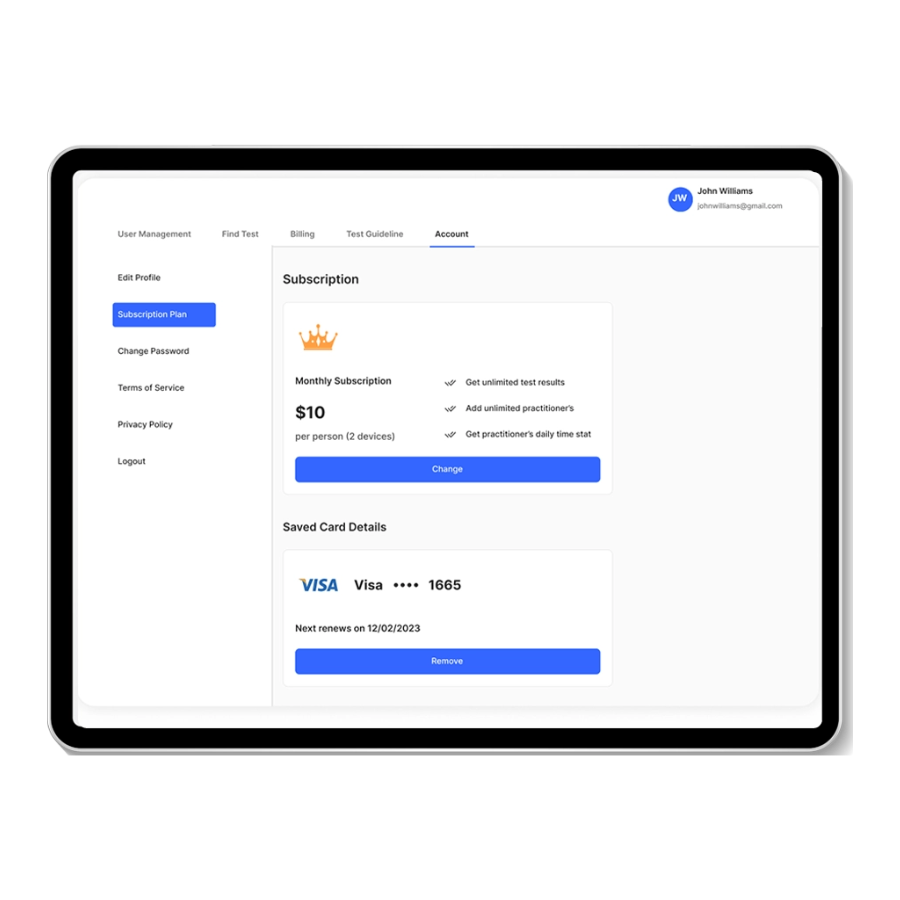 User Adoption Form