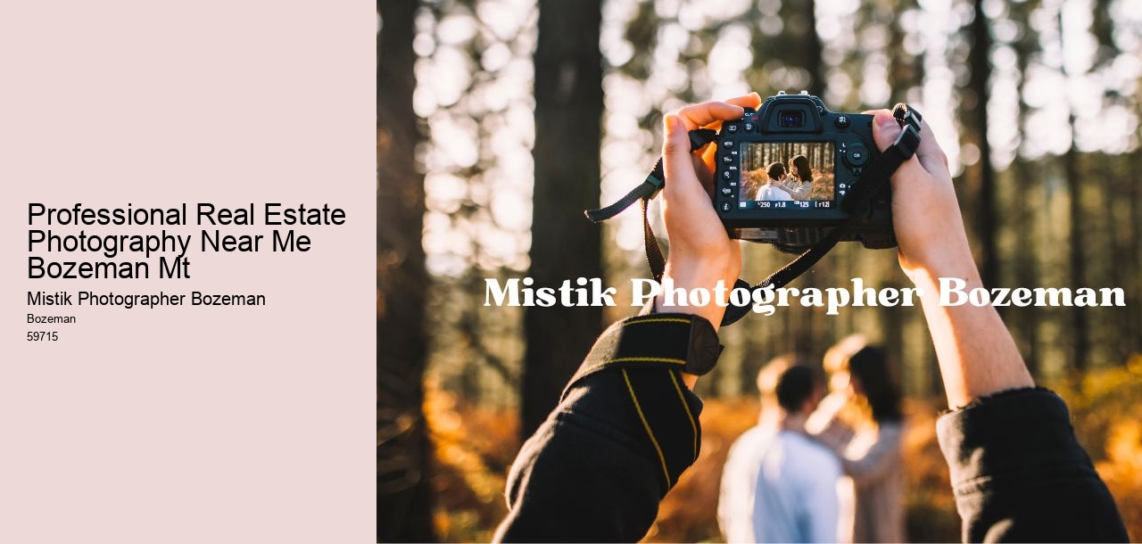 Professional Real Estate Photography Near Me Bozeman Mt