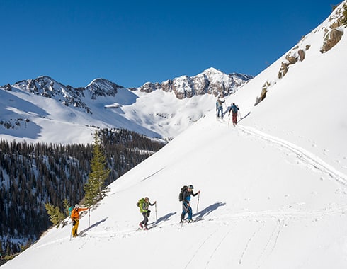 hut skiing colorado