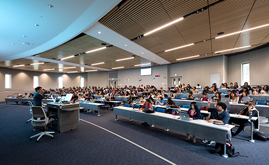 large lecture hall