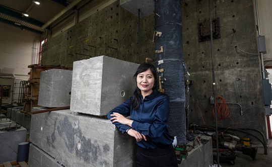Mo Li, UC Irvine professor of civil and environmental engineering