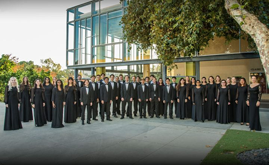 UCI Chamber Singers brings together undergraduate and graduate vocalists who perform works spanning the full choral canon in concerts, festivals and interdisciplinary collaborations throughout the year. Claire Trevor School of the Arts