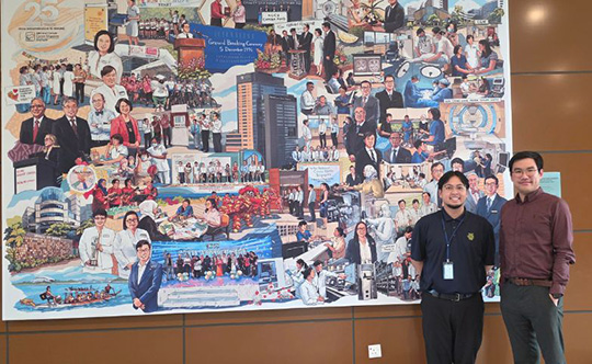 Student Pharmacists Alexander Chau and Alvin Ly