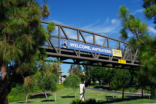 Banner ready to welcome students in the fall/Alice Manning