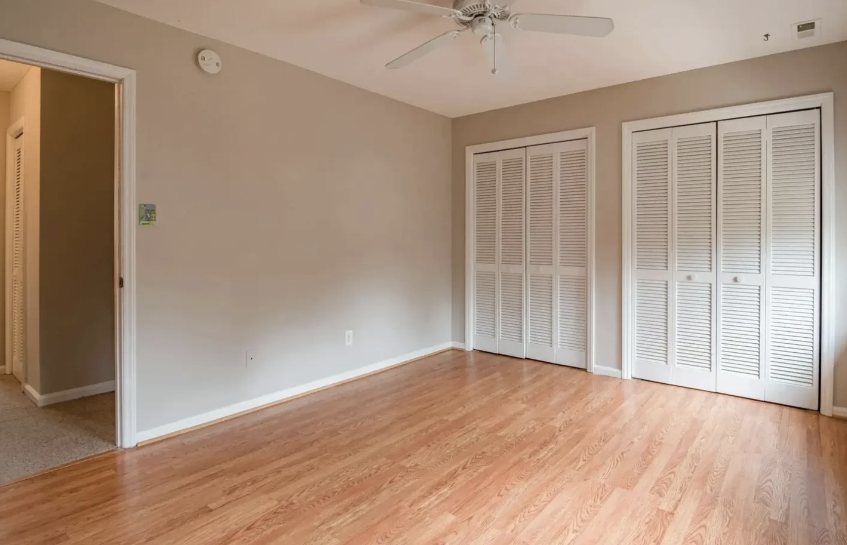Before - studio transformation: bedroom
