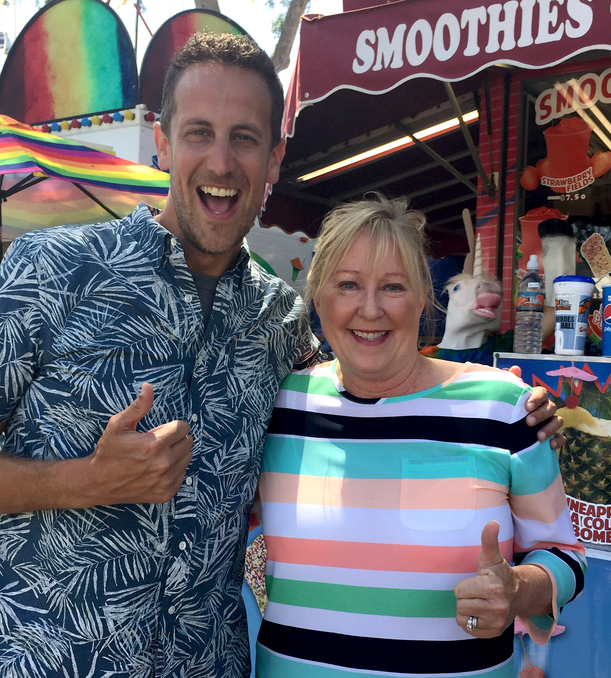 OC Fair on Carnival Eats! - OC Fair & Event Center - Costa Mesa, CA - Noah Cappe’s Height: Carnival Eats’ Tallest Fan?