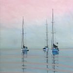 Boats at Rest by Tony Podue