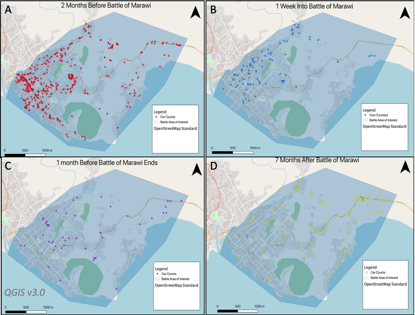 Marawi pattern of life analysis