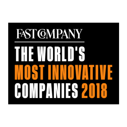 Fast Company Most Innovative Companies 2018 Award