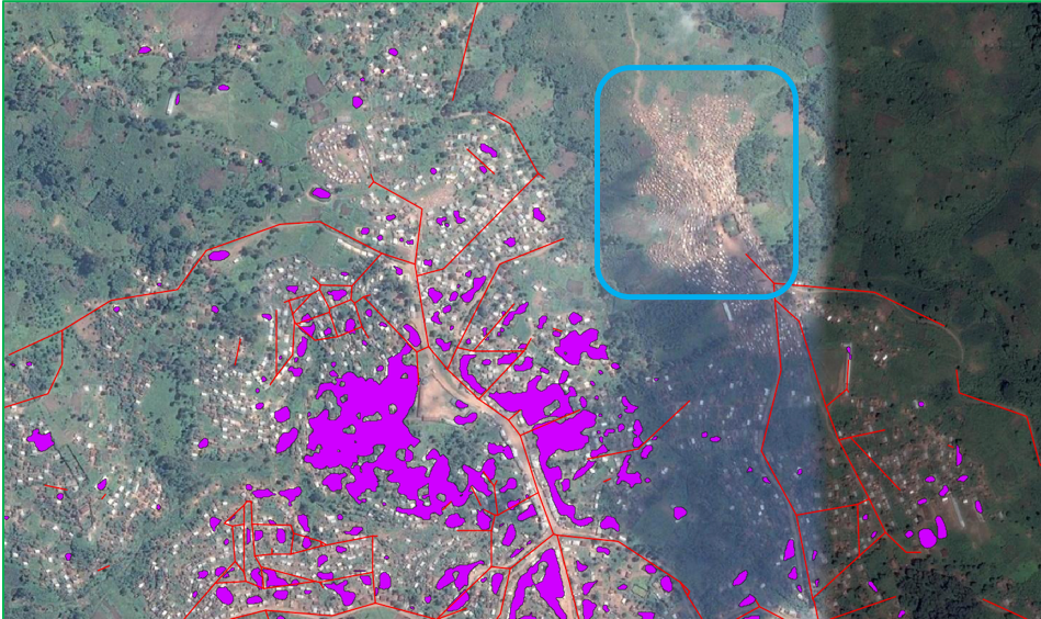 Road and infrastructure detection from remote sensing