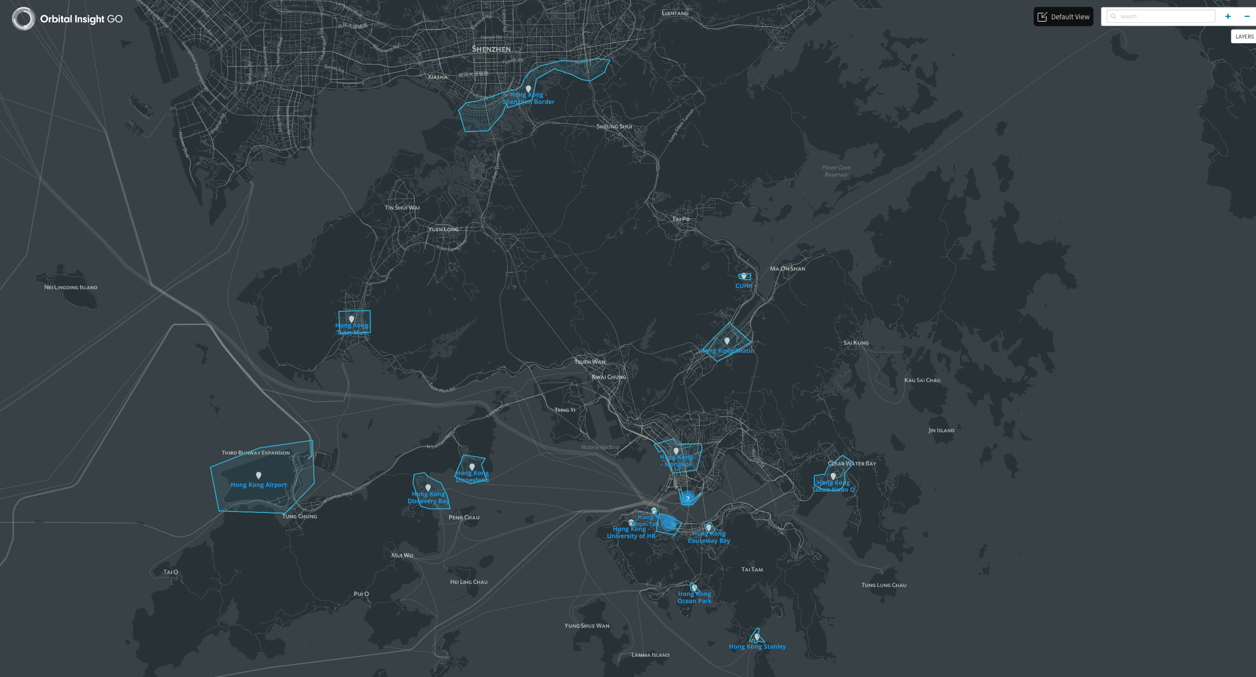 Orbital Insight GO Hong Kong