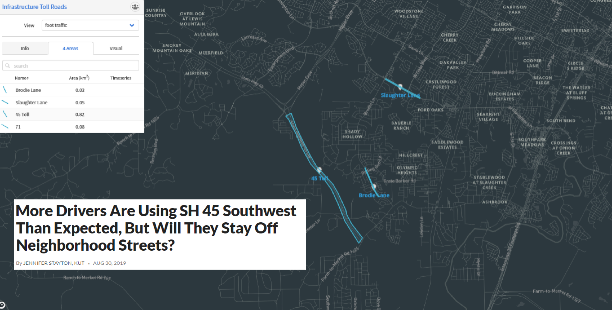 45 Toll Opening