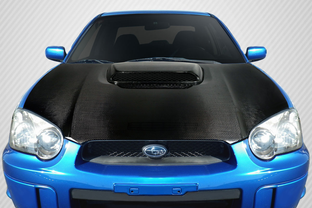 Carbon Creations WRX STI STI Look Hood 1 Piece for Impreza Subaru 0405