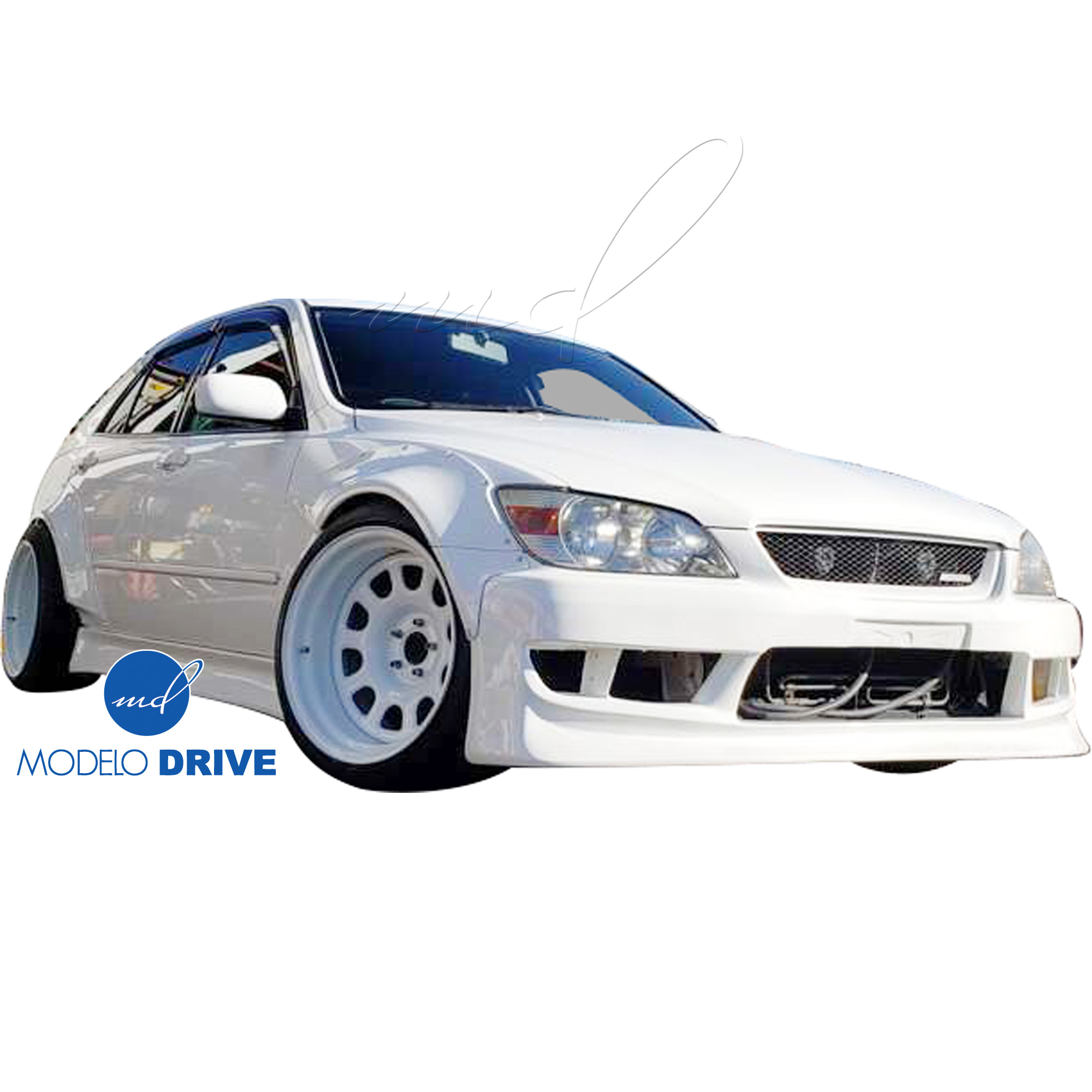FRP MSV Wide Body 40mm Fender Flares (front) 4pc For Lexus IS Series