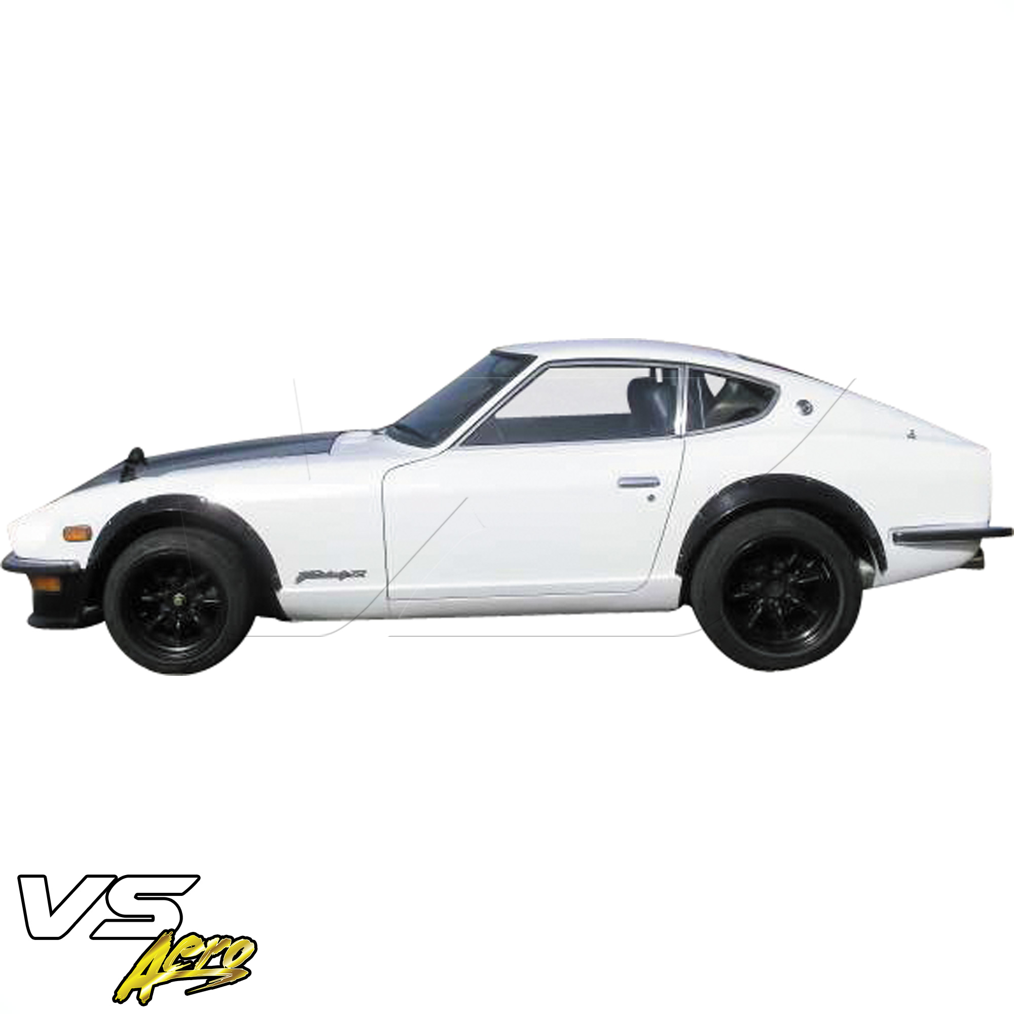 VSaero FRP DAT Wide Body Fender Flares 4pc 2/4 Seater for Datsun 240Z