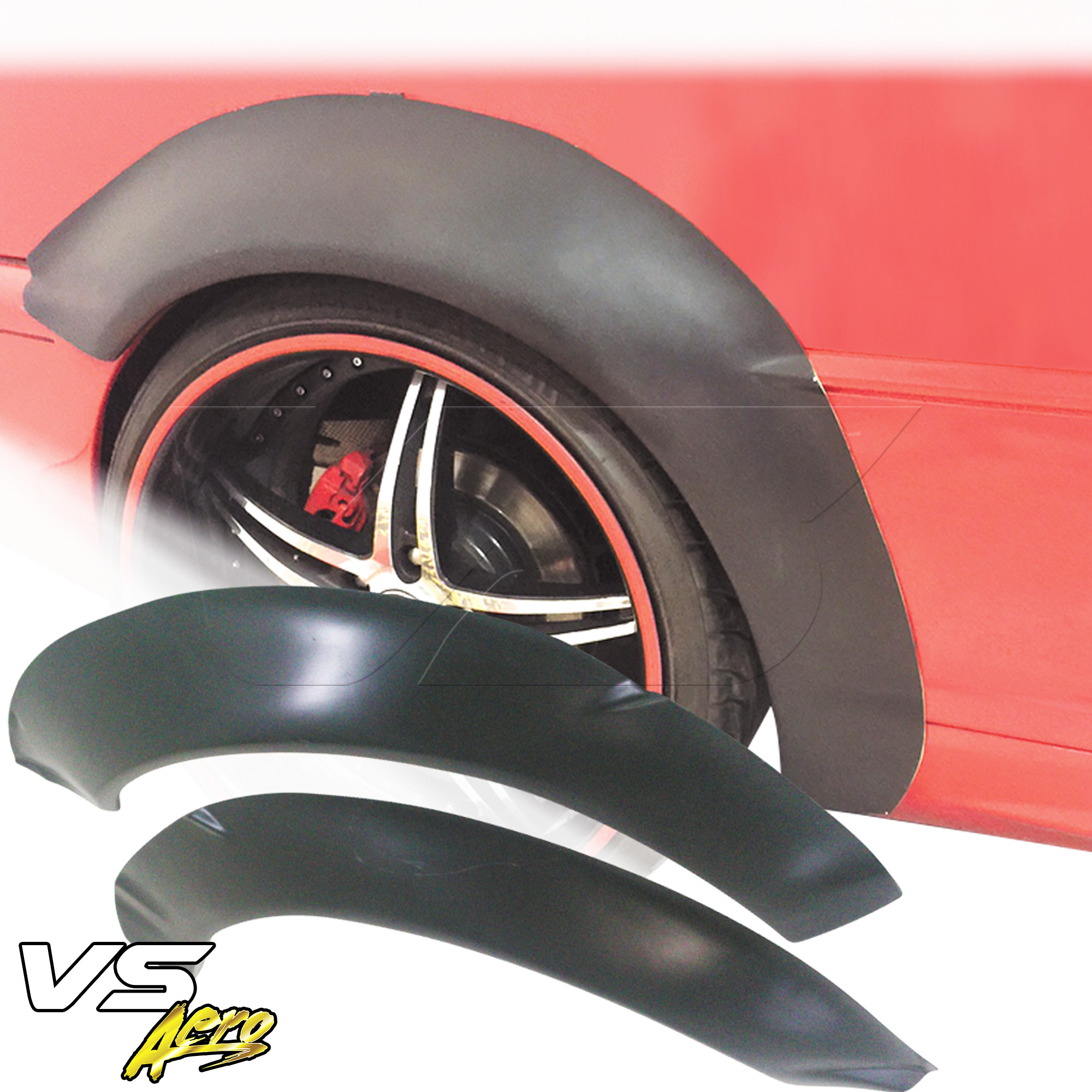 FRP M3 Style Wide Body Fender Flares (rear) 325Ci 330Ci E46 2dr Coupe