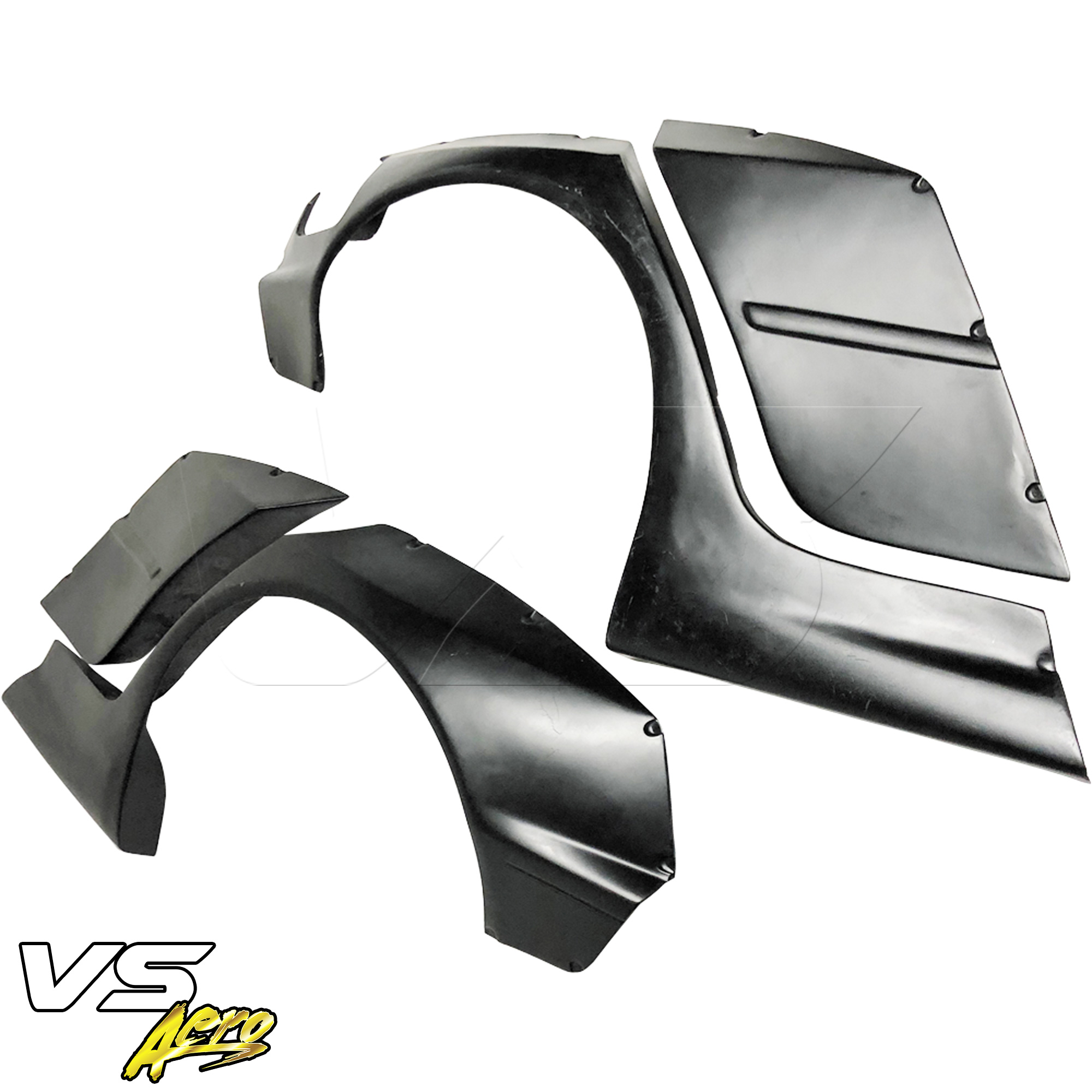 FRP TKYO V2 Wide Body Fender Flares (rear) 325i 330i E46 4dr Sedan Fits