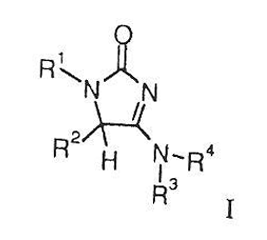 Imagen de la patente 1,5-DIHIDRO-IMIDAZOL-2-ONAS 4-AMINO-1,5-SUBSTITUIDAS.