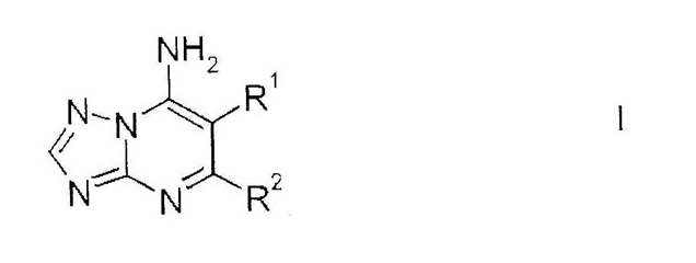 Imagen de la patente 5,6-DIALQUIL-7-AMINO-TRIAZOLOPIRIMIDINAS, PROCEDIMIENTOS PARA SU PREPARACION Y EL USO DE LAS MIMAS PARA COMBATIR HONGOS NOCIVOS.